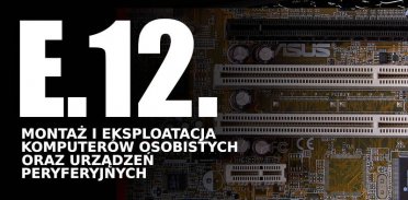 E.12: Złącza kart rozszerzeń