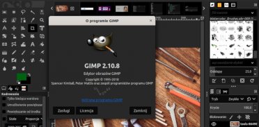 GIMP: Zagubione okna narzędziowe
