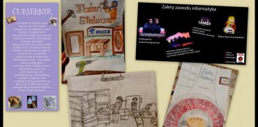 Uczniowie naszej szkoły przedstawiają swoje zawody