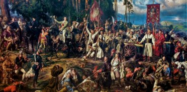 Jan Matejko, „Kościuszko pod Racławicami”