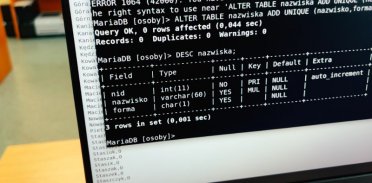 Start wielkiego projektu bazodanowego!