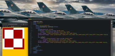 CSS: Szachownica lotnicza