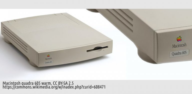 Macintosh LC 475 „pizza box”