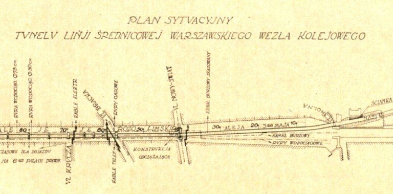 Tunel średnicowy w Warszawie