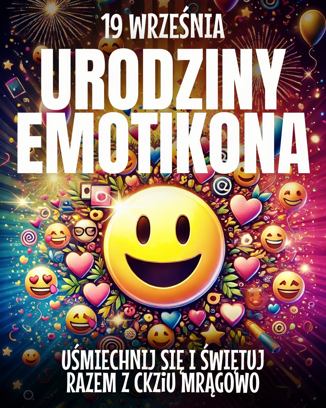 Urodziny emotikona